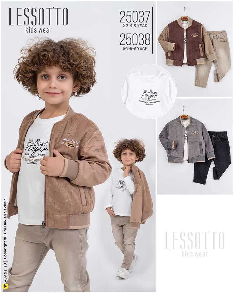 Erkek Çocuk 3’lü Takım 25037-25038